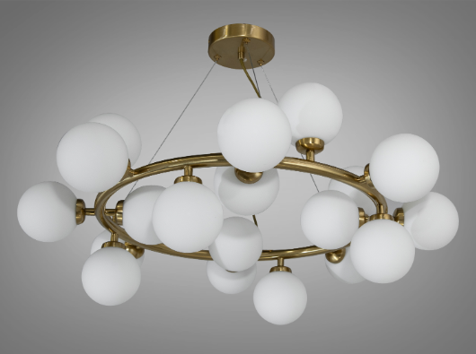 Люстра подвесная Diasha в стиле Loft Пузыри G9х20 75 см