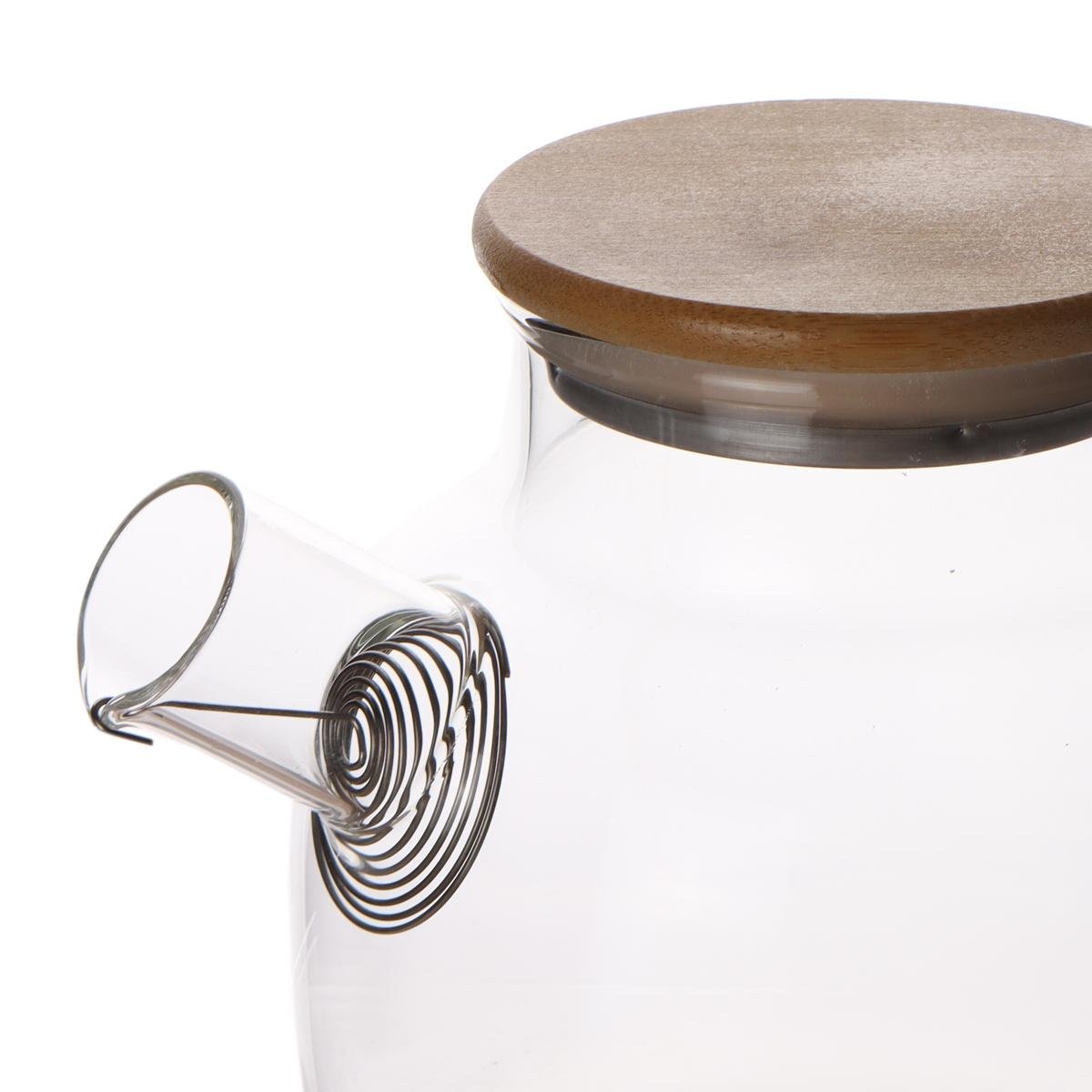 Чайник з бамбуковою кришкою Elisey Матча 1 л (8919-012) - фото 2 Чайник з бамбуковою кришкою Elisey Матча 1 л (8919-012) - фото 2