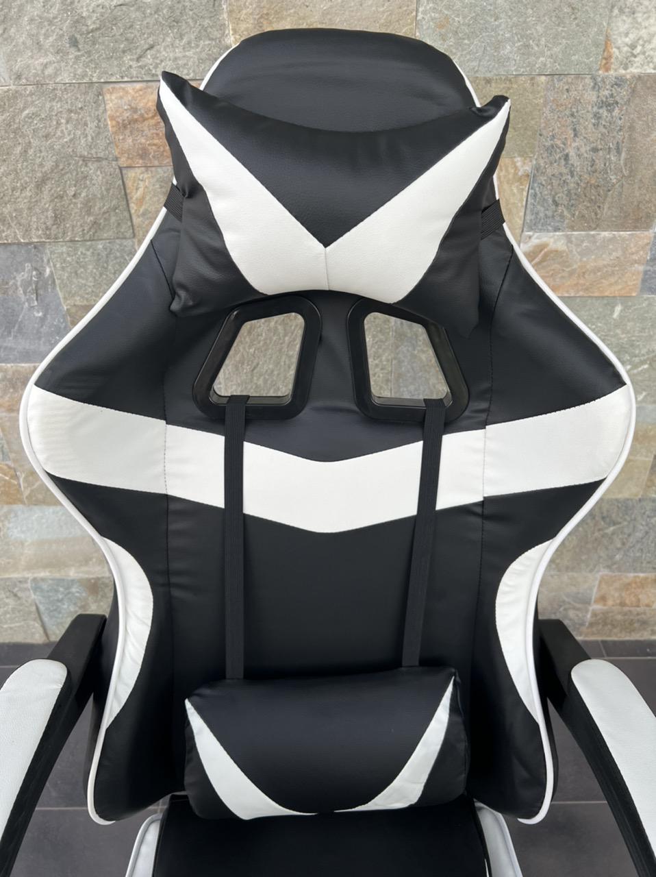 Кресло геймерское Prestige 730 Черно-белый - фото 3 Кресло геймерское Prestige 730 Черно-белый - фото 3