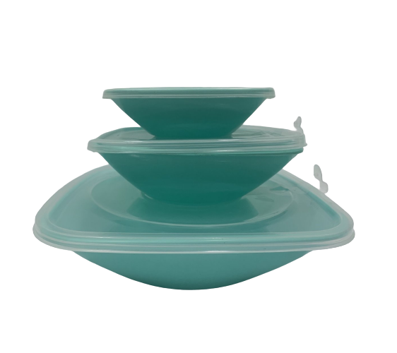 Набор контейнеров Empire Quadra EM2635 0,2/0,6/1,35 л с крышкой и клапаном (640bd455)