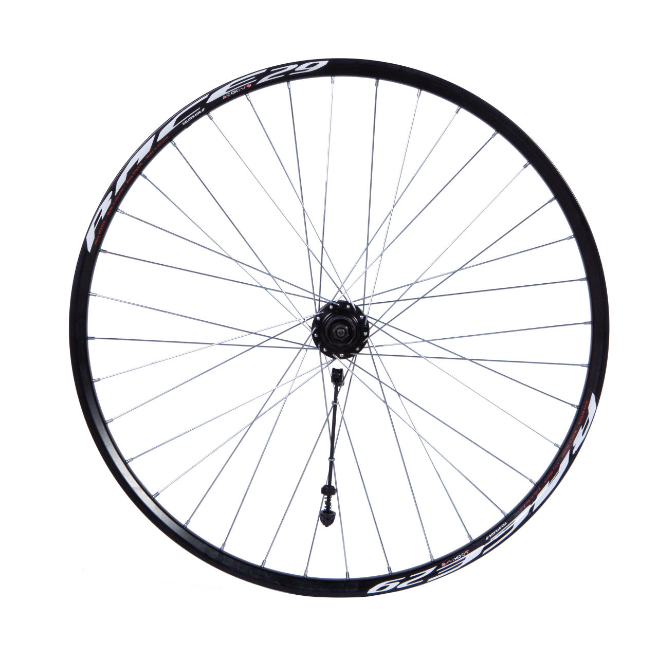 Колесо велосипедное заднее VLT 27,5" AL 36H втулка Shunfeng SF-A217R пром подшипник