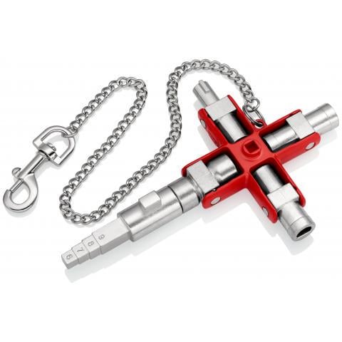 Ключ для шаф та систем запирания Knipex (00 11 06 V01) - фото 2 Ключ для шаф та систем запирания Knipex (00 11 06 V01) - фото 2