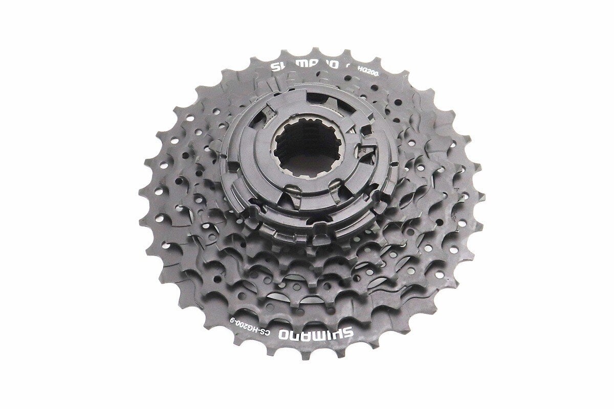 Кассета Shimano для велосипеда 9 скоростей 11/13/15/17/19/21/24/28/32 зубьев чёрная (10033316)