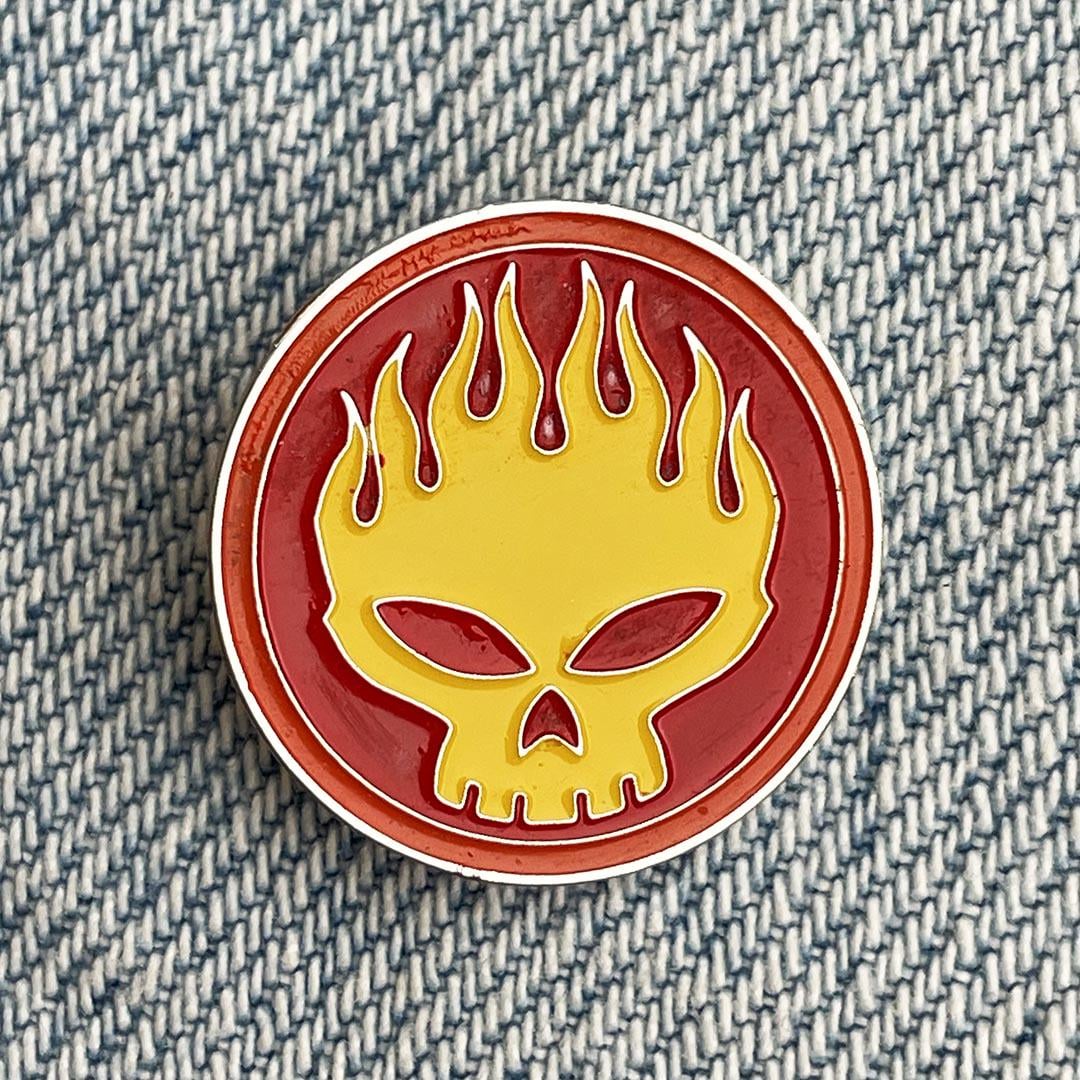 Значок-пин The Offspring Skull (00000002289)