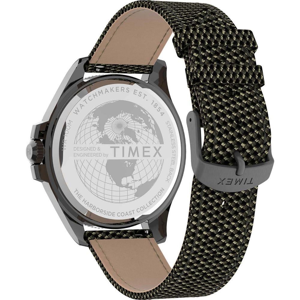 Наручний годинник чоловічий Timex Harborside Coast кварцевий Gray (Tx2u81900) - фото 2 Наручний годинник чоловічий Timex Harborside Coast кварцевий Gray (Tx2u81900) - фото 2