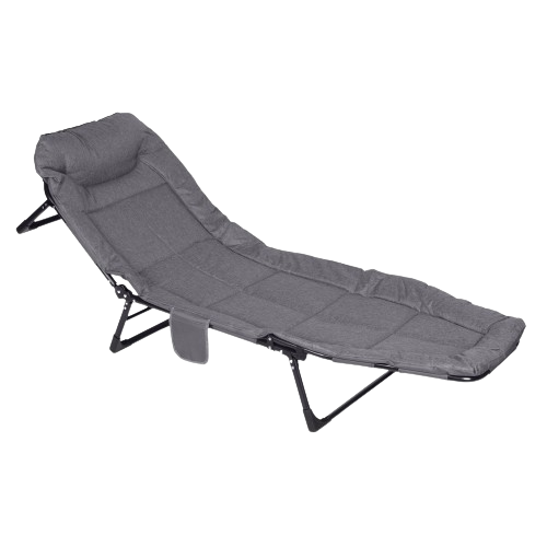 Шезлонг Bonro B2002-3 Темно-серый