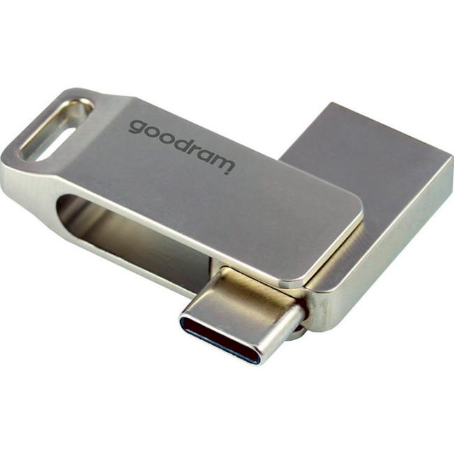 Флеш-пам'ять USB Type-C Goodram ODA3-0320S0R11 32 ГБ Сріблястий (599508) - фото 3