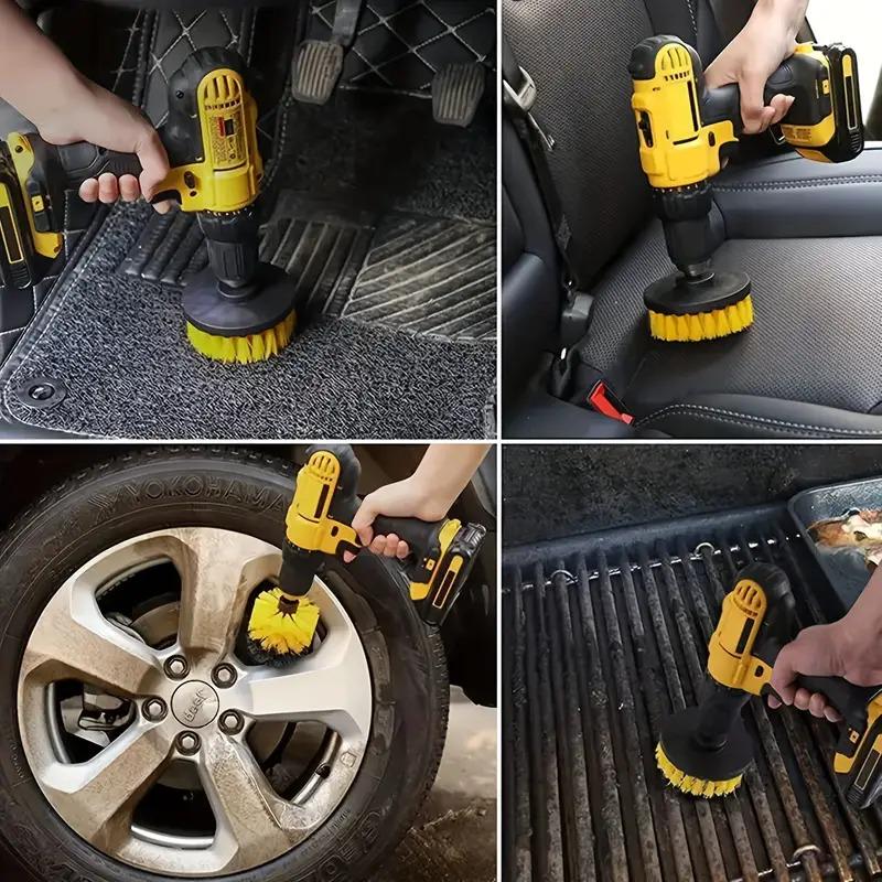 Набір з 3-х щіток для шурупокрута з подовженою щіткою багаторазові багатоцільові для прибирання кухні та ванни - фото 8 Набір з 3-х щіток для шурупокрута з подовженою щіткою багаторазові багатоцільові для прибирання кухні та ванни - фото 8