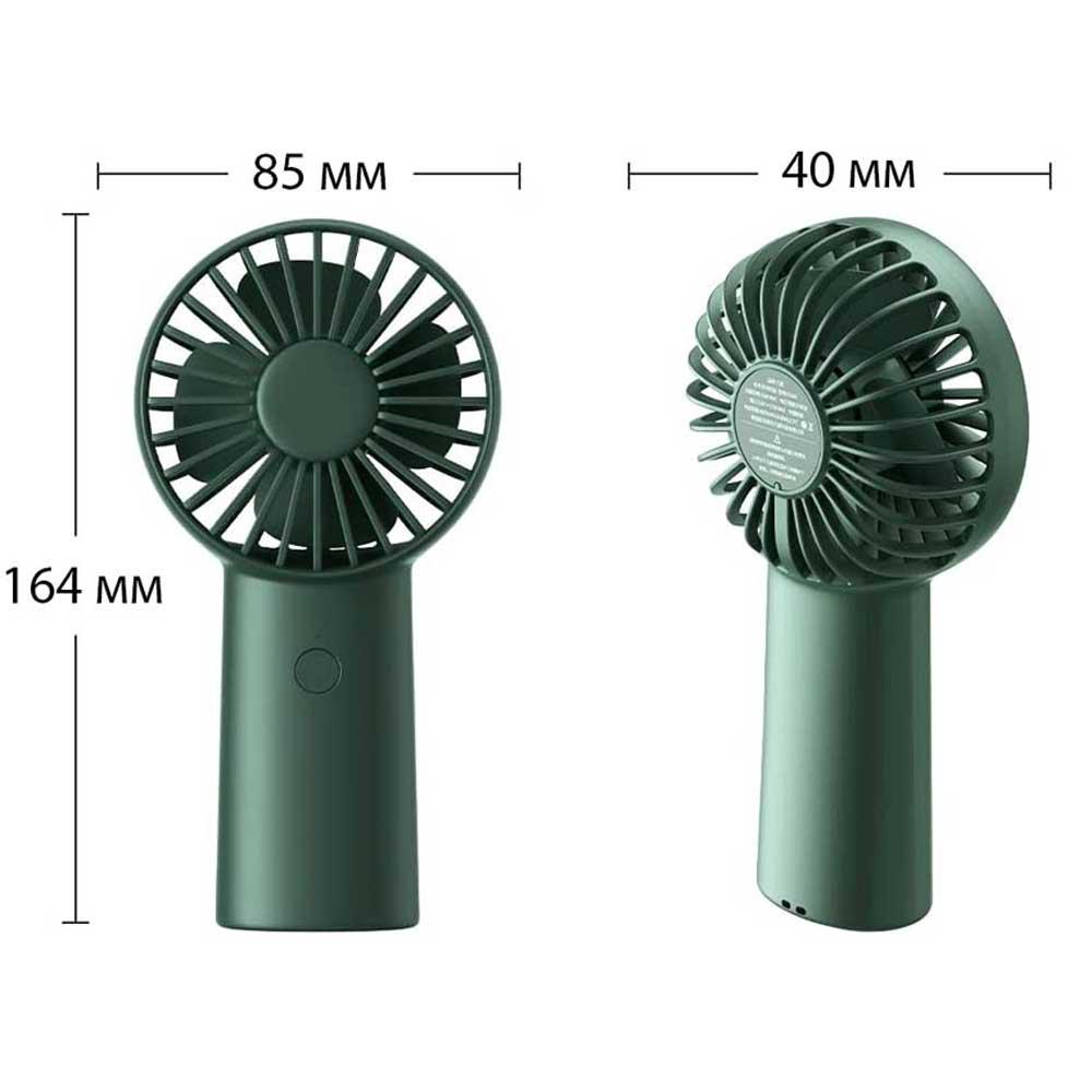 Вентилятор JisuLife Handheld Fan Life6 Green (FA20X) - фото 4