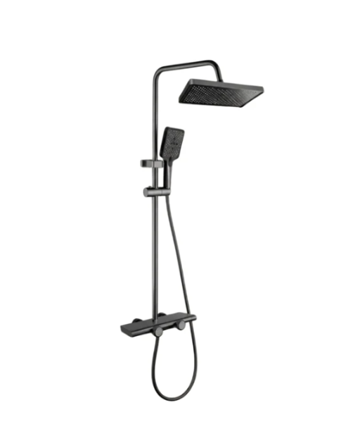 Душевая система со смесителем Delimano Faucet CR-25HT030 металл (35582697)