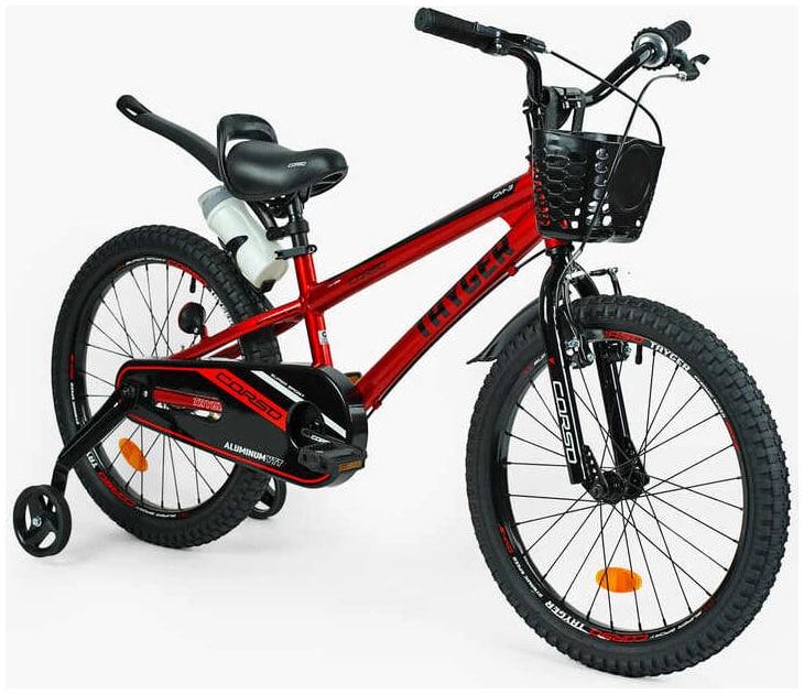 Велосипед Corso 20" Tayger 2025 Червоний (TG-69303) - фото 1
