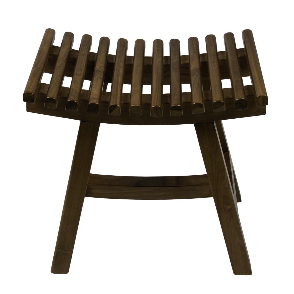 Табурет для ванной из дерева Таперси Капучино (ТВН-008209)