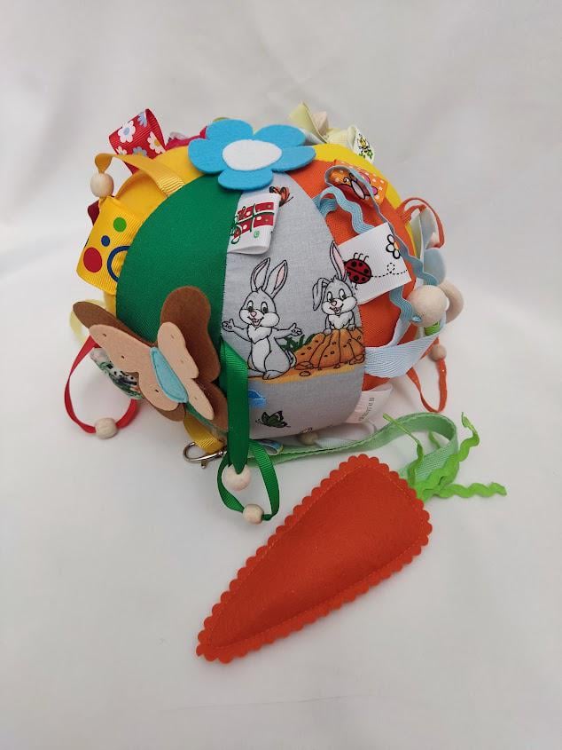 Бізі-м'яч розвиваючий Happy Vita Craft Різнокольоровий (25769736)