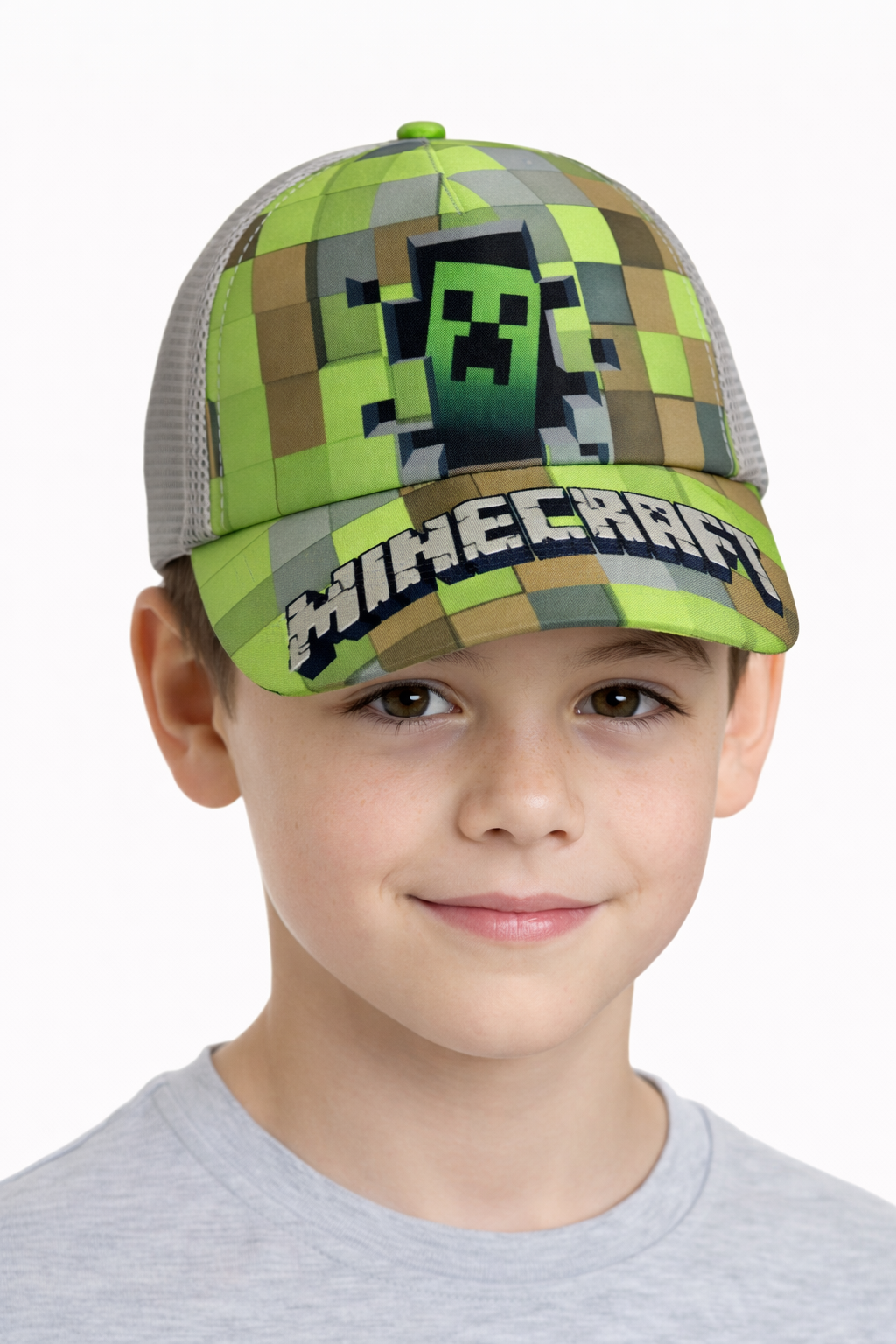 Бейсболка Майнкрафт для мальчика 54-56 см (33539465)