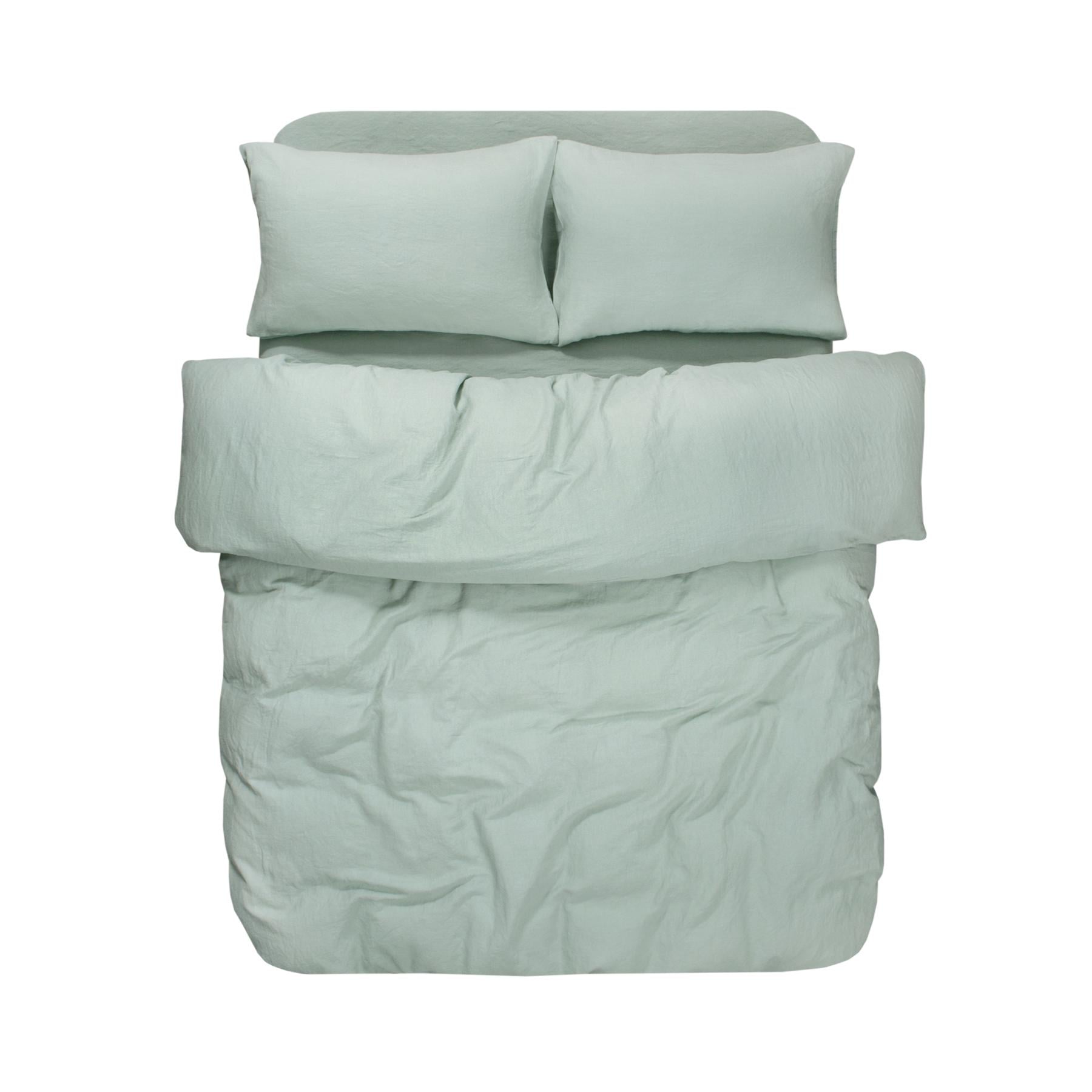 Комплект постельного белья Lotus Home Karlin frosty евро Зеленый (13768274)
