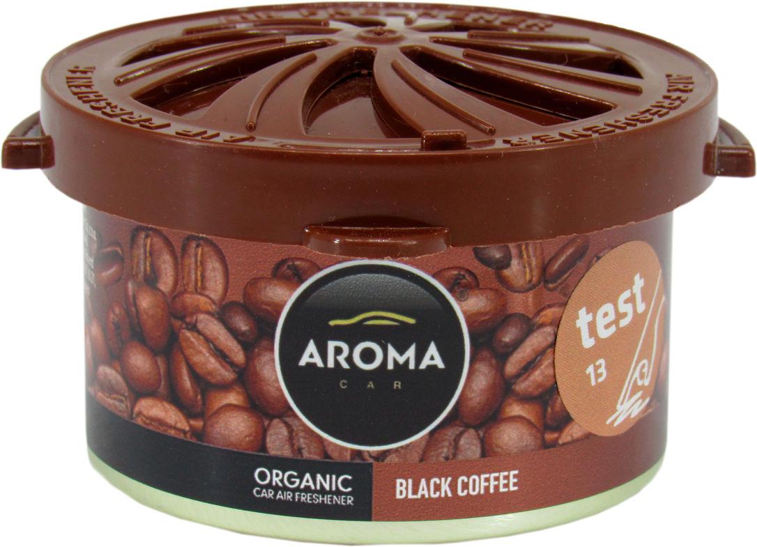 Ароматизатор для авто Aroma Car Organic Black Coffee под сиденье гель 40 мл (0393160)