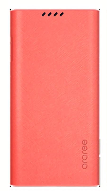 Чехол Araree Bonnet Diary Samsung Note 10 plus coral