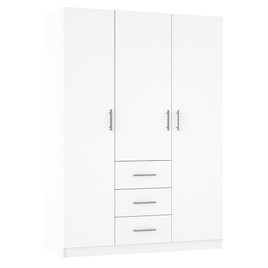 Шафа розпашна SENAM ШР7 ДСП 2400х1400х450 мм Білий (ШР7.24.45.14.2) - фото 3 Шафа розпашна SENAM ШР7 ДСП 2400х1400х450 мм Білий (ШР7.24.45.14.2) - фото 3