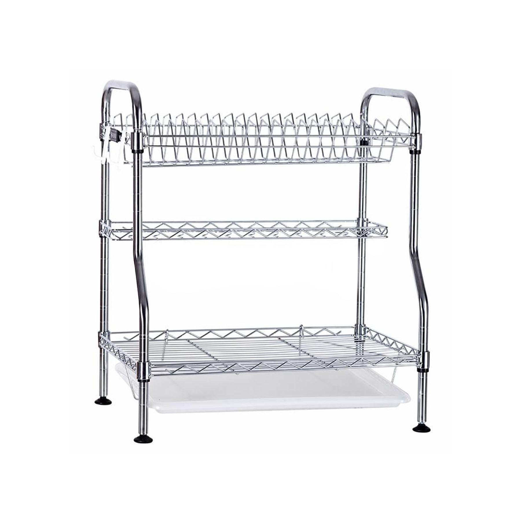 Сушка металлическая для кухонной посуды 45х30х44 см