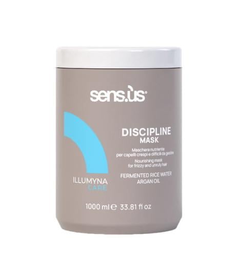 Маска питательная для пушистых волос Sens.ùs Illumyna Discipline Mask 1000 мл (71154)