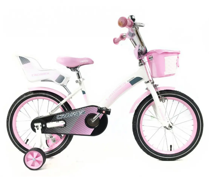 Детский велосипед Kids Bike Crosser 3 - 18 Розовый