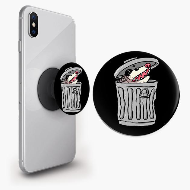 Попсокет для телефона PopSockets Помойка Черный (pop149) - фото 3