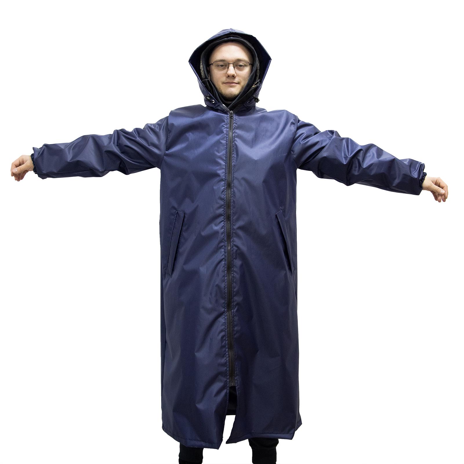 Дождевик плащ с капюшоном OSPORT ty-0030 с чехлом Синий (20489) - фото 2 Дождевик плащ с капюшоном OSPORT ty-0030 с чехлом Синий (20489) - фото 2