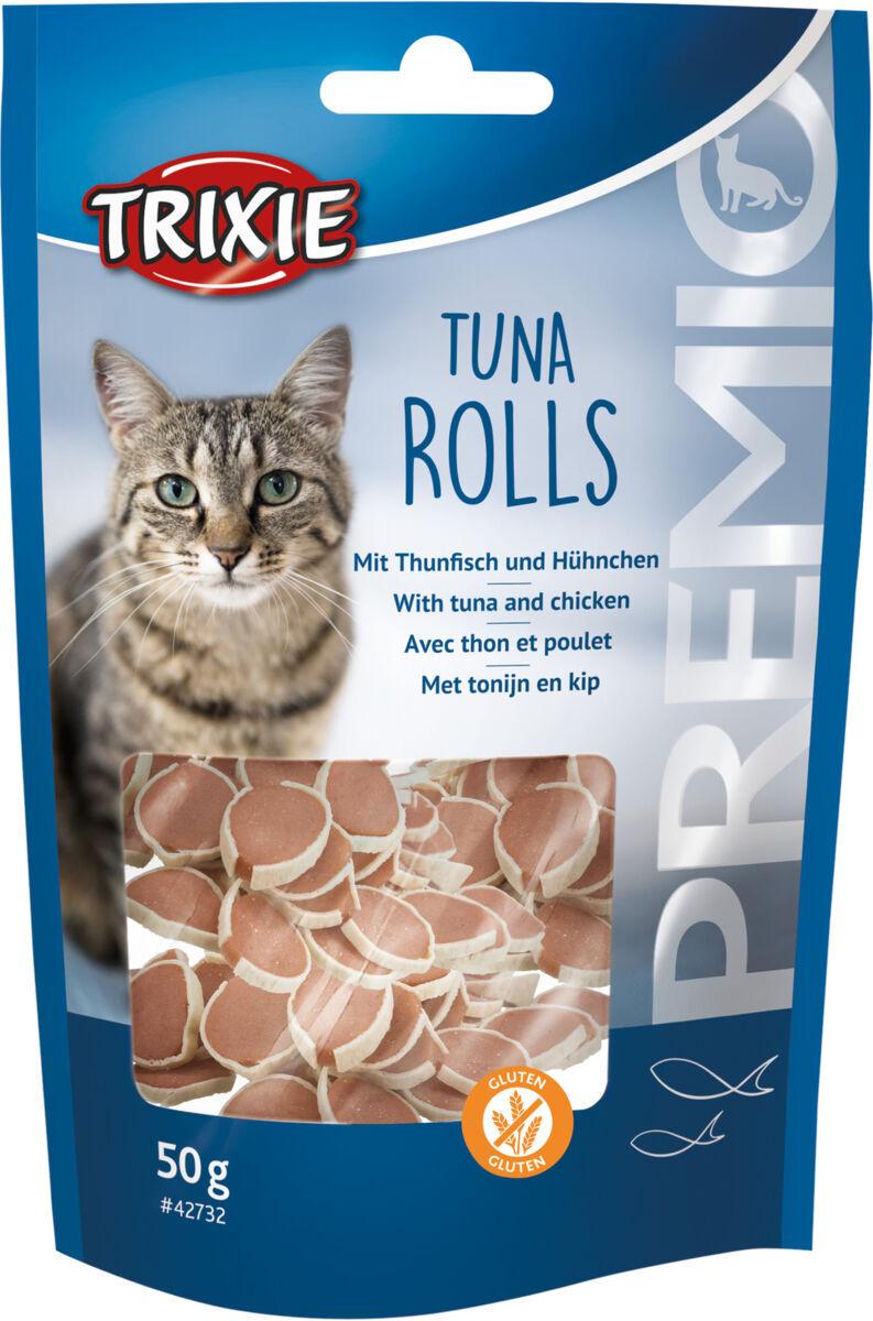 Лакомство для кошек Trixie Premio Tuna Rolls кусочки с тунцом и курицей 50 г (1789920326)