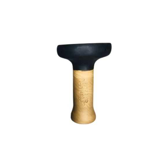 Чаша для кальяна Облако Glaze top Black №57 Черно-фиолетовый мрамор