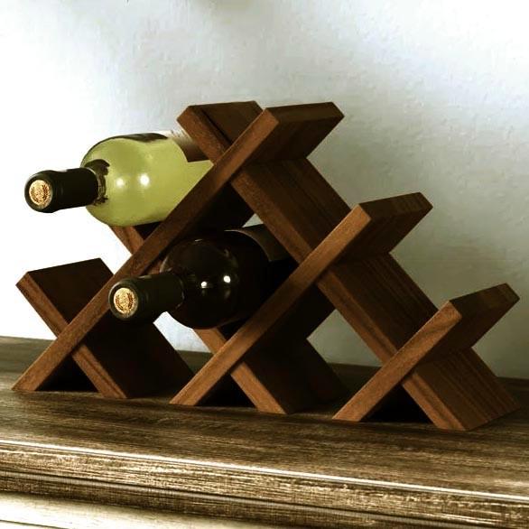 Полка для вина настольная Кенонс Латте (Впс-002516)