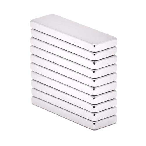 Комплект сильних прямокутних неодимових магнітів 30x10x3 мм N35 10 шт. (285880) Комплект сильних прямокутних неодимових магнітів 30x10x3 мм N35 10 шт. (285880)