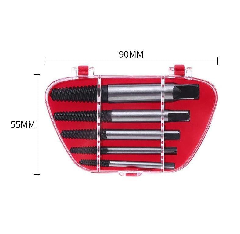 Набір для викручування гвинтів, що зірвали Екстрактори 5 шт. (695) - фото 6
