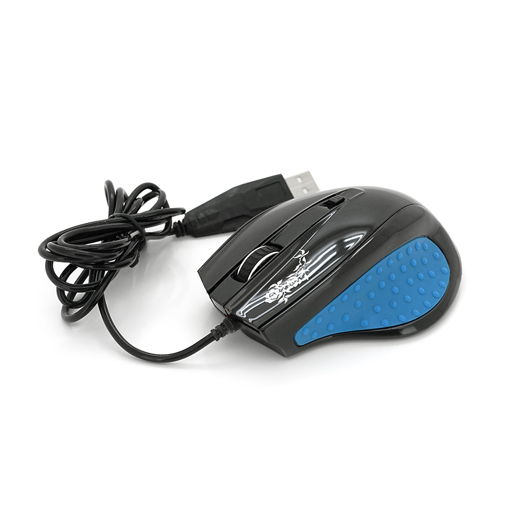 Компьютерная мышка проводная G18/Ga точная манипуляция Черный (34219)