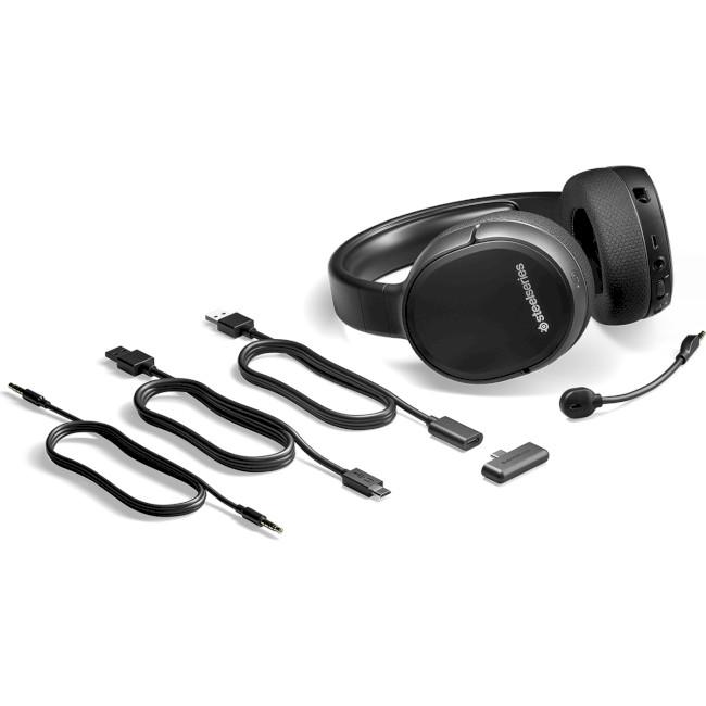 Навушники геймерські SteelSeries Arctis 1 Wireless Чорний (61512) - фото 5