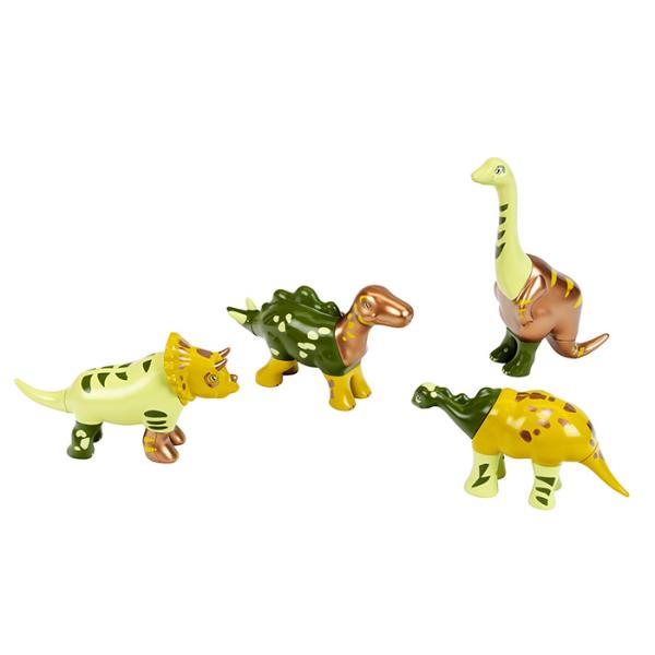 Пазл магнитный Klein Динозавры 4шт. (0085) - фото 2