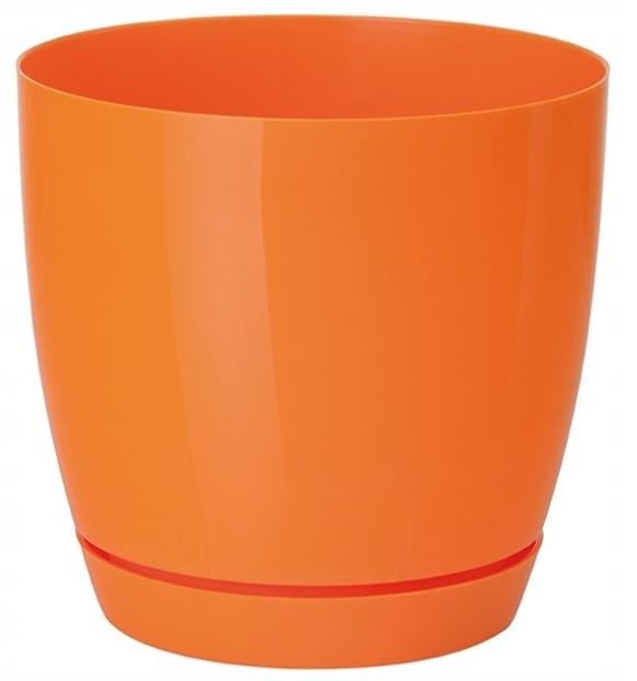 Горшок для цветов Form-Plastic Toscana Krugla-17 3 л Оранжевый (0743-003)