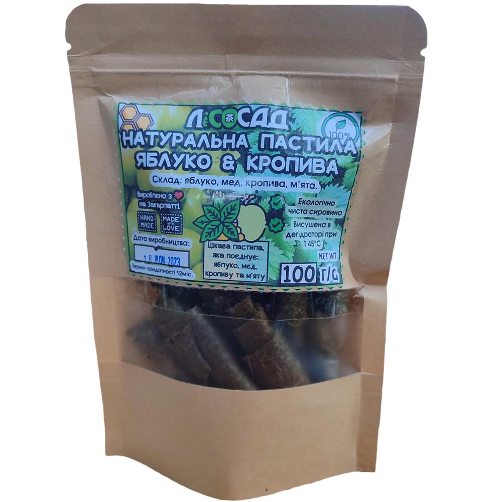 Пастила Lisosad 3в1 Яблоко/Крапива/Мята с медом 100 г (2048129087) - фото 2