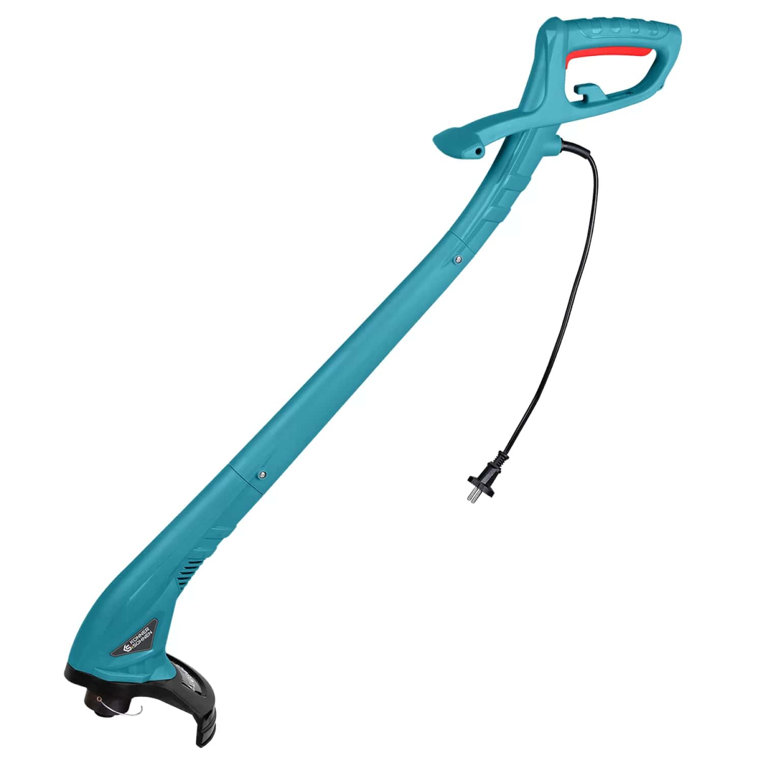 Триммер ручной садовый сетевой Konner&Sohnen KS GT-250 250 Вт с леской ширина кошения 220 мм Синий (KSGT-250)