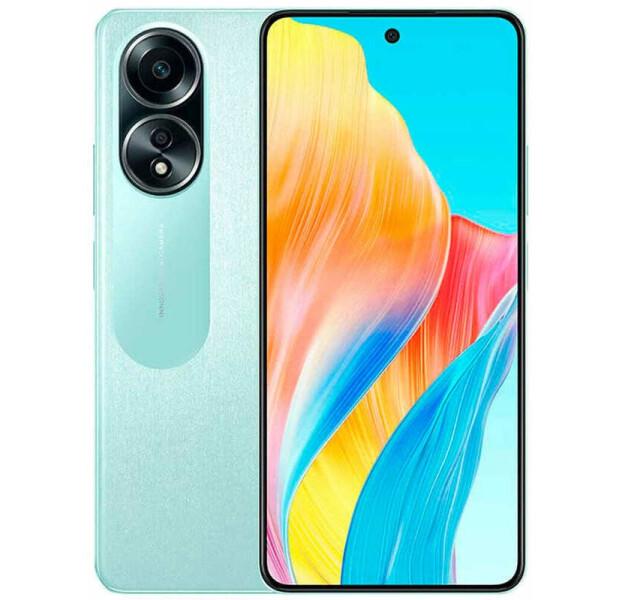 Смартфон OPPO A58 6/128GB Dazzling Green (48770) Смартфон OPPO A58 6/128GB Dazzling Green (48770)