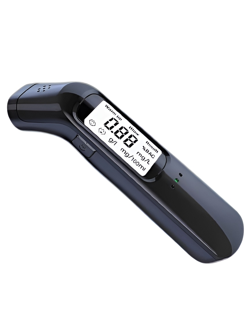 Алкотестер кишеньковий напівпровідниковий з дисплеєм для вимірювання проміле алкоголю MR998 Чорний (f720e3fc) - фото 1 Алкотестер кишеньковий напівпровідниковий з дисплеєм для вимірювання проміле алкоголю MR998 Чорний (f720e3fc) - фото 1