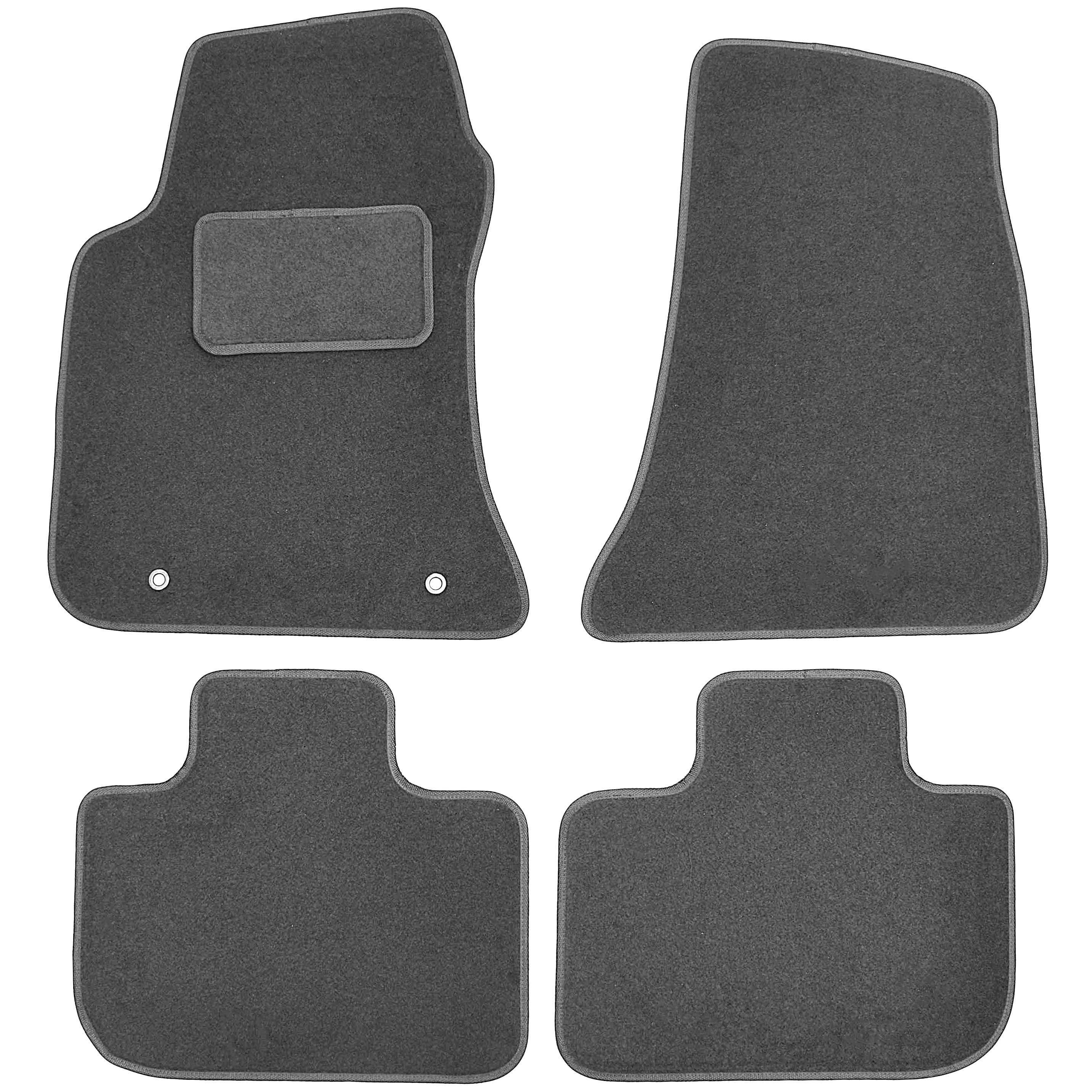 Коврики в салон для Dodge Charger '11- текстильные стандарт Серый