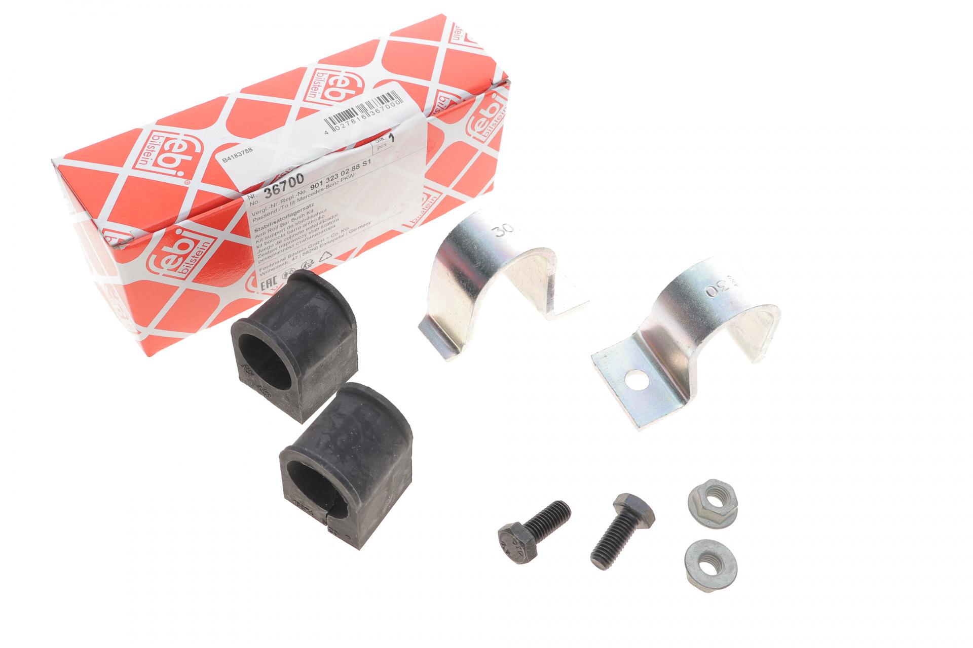 Ремкомплект стабілізатора переднього Mercedes Sprinter/VW LT 96-06 d 25 мм 2 кронш./2 втулки (36700 FEBI BILSTEIN)