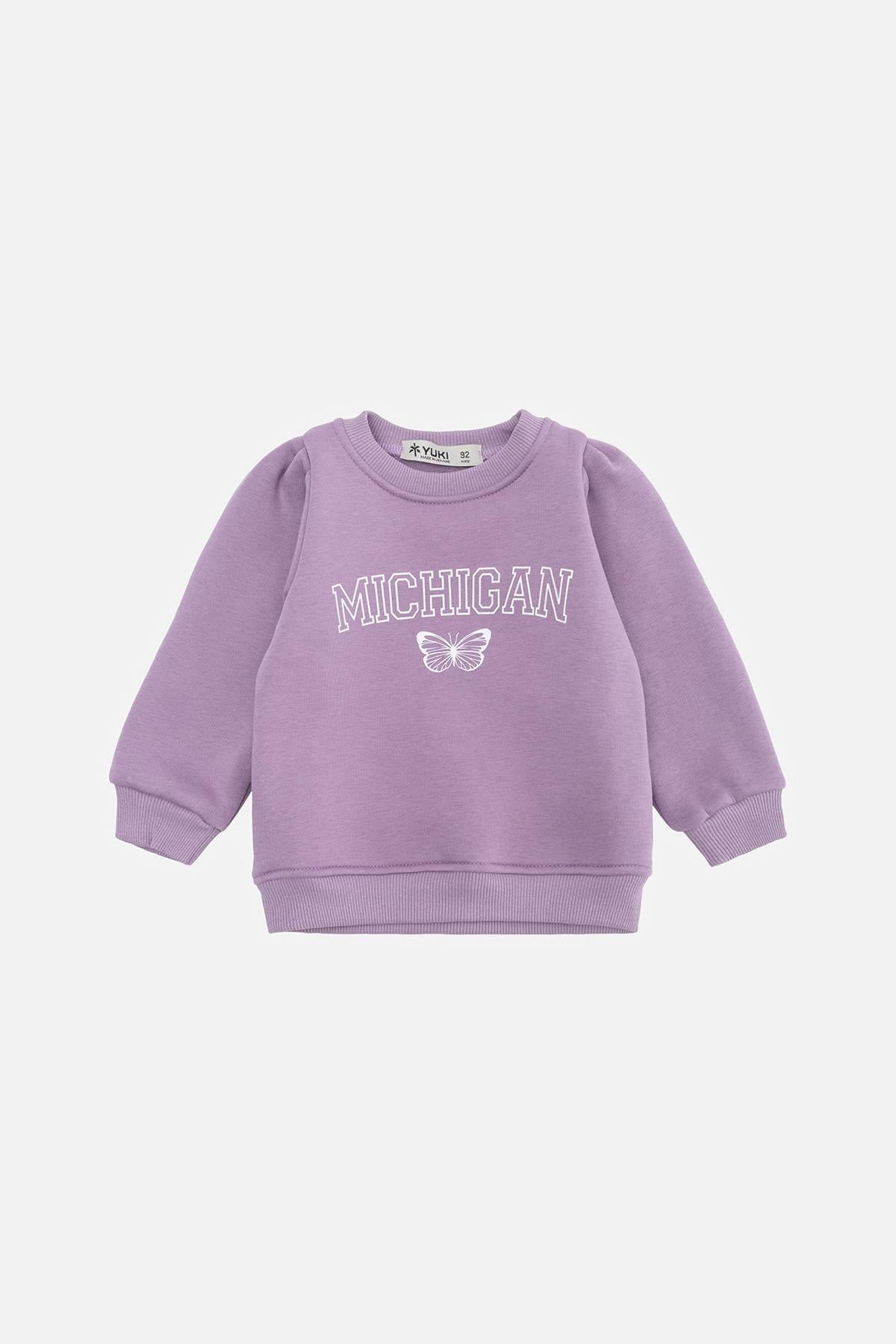 Свитшот для девочки ЦБ-00230131 92 см Сиреневый (28575762)