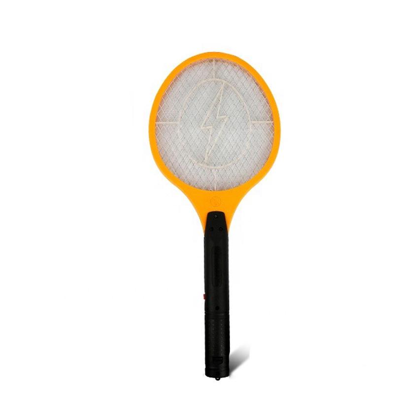 Електрична мухобійка Rechargeable Mosquito-hitting Swatter Жовтий - фото 1