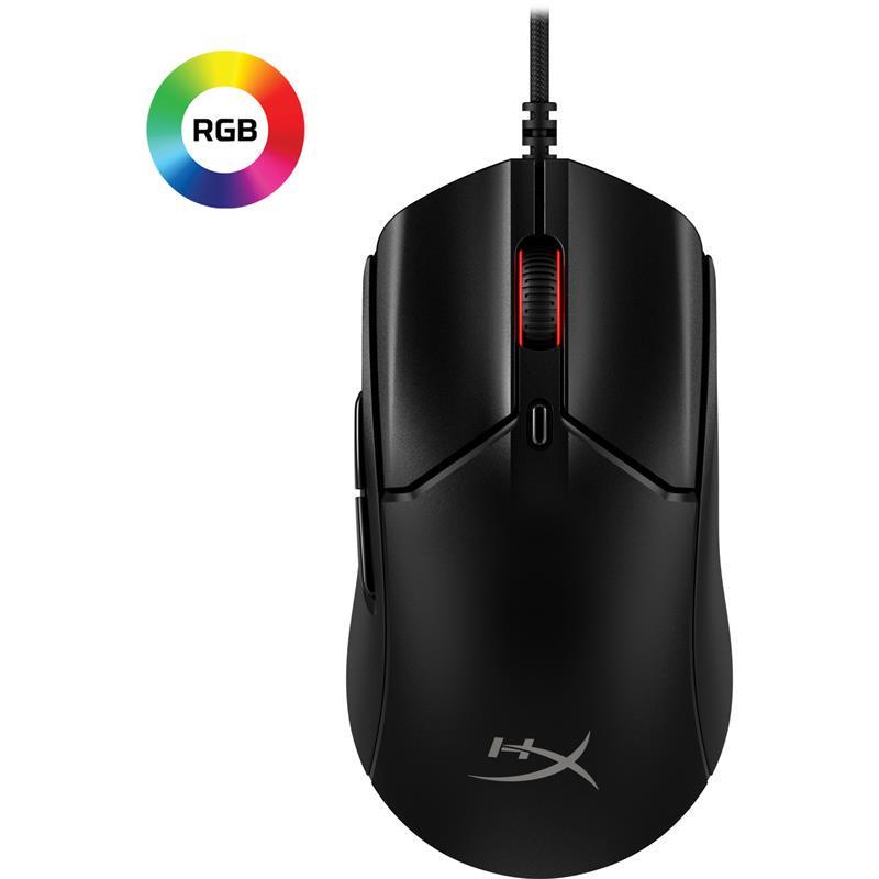 Комп'ютерна мишка провідна HyperX Pulsefire Haste 2 RGB Black (6N0A7AA) - фото 7 Комп'ютерна мишка провідна HyperX Pulsefire Haste 2 RGB Black (6N0A7AA) - фото 7