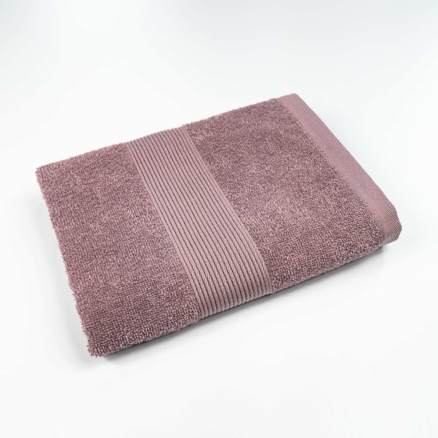 Полотенце для лица и рук GM Textile с бордюром 40х70 см Шоколадный (400b-70-choko)