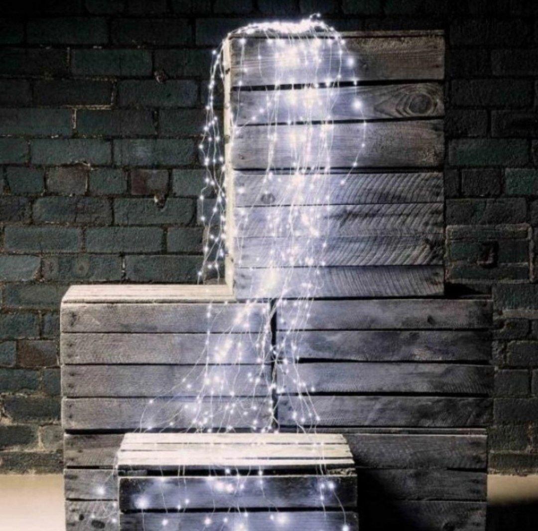 Гирлянда 20 ниток кінський хвіст USB Sofi3D 3 м Білий (wh-3m20-hvist-pult)