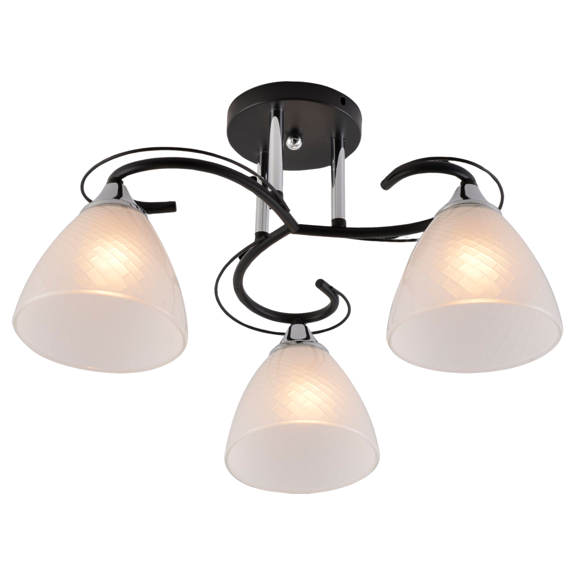 Стельова люстра Valeso V XA1520/3 BK+CR