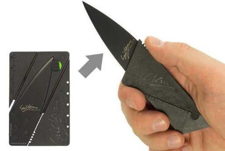 Ніж кишеньковий CardSharp Чорний - фото 4 Ніж кишеньковий CardSharp Чорний - фото 4