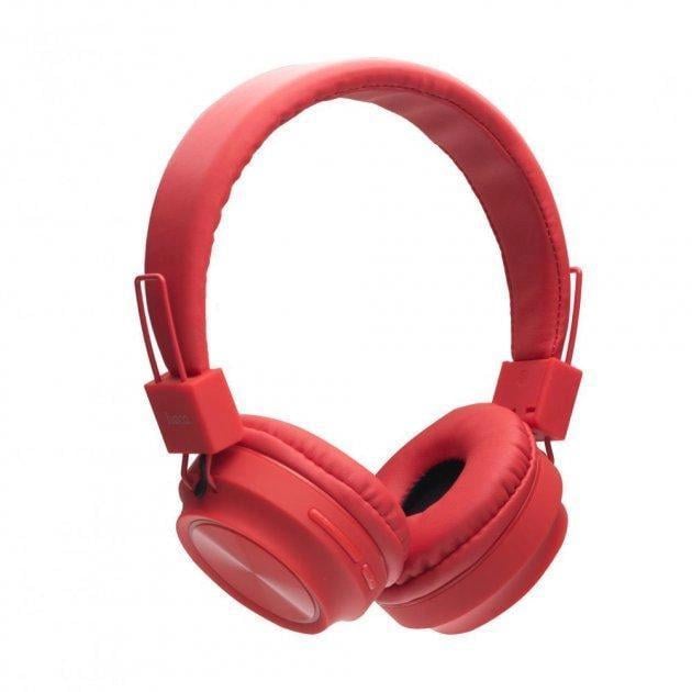 Наушники беспроводные HOCO W25 Promise Wireless Headphones Bluetooth Red (000247) - фото 4